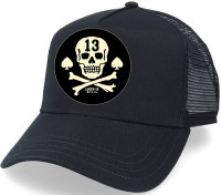 Lucky 13 Cap Pirate Skull - Trucker Hat