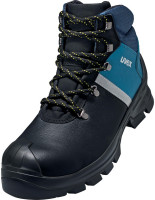Uvex Sicherheitsschuh Stiefel 6513 Schwarz/Blau