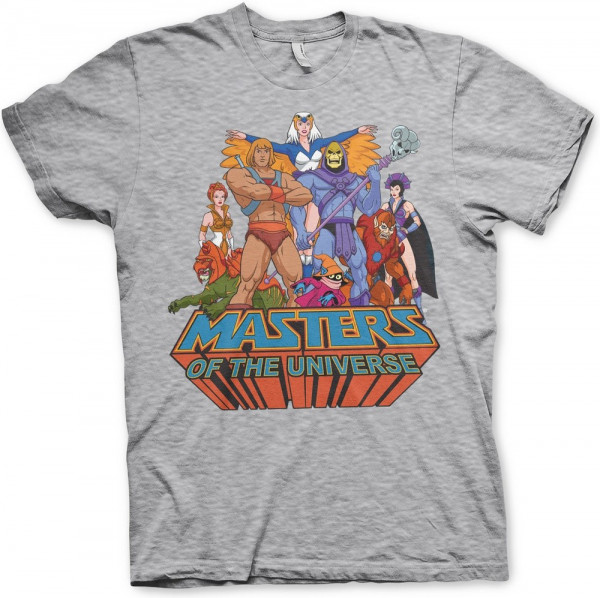 Masters Of The Universe T-Shirt Heather-Grey