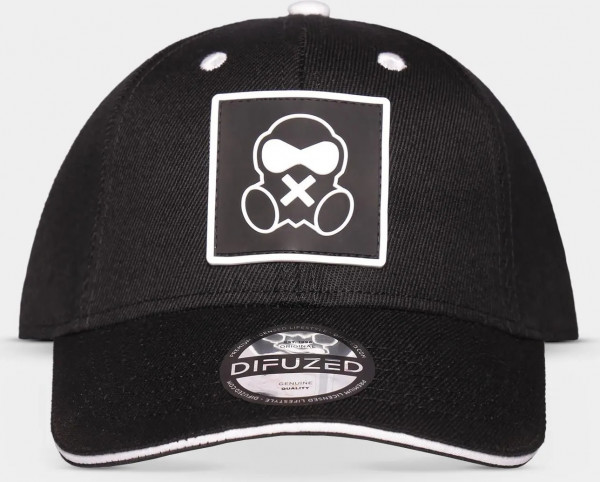 6-Siege - Operator Icon - Men's Adjustable Cap Black