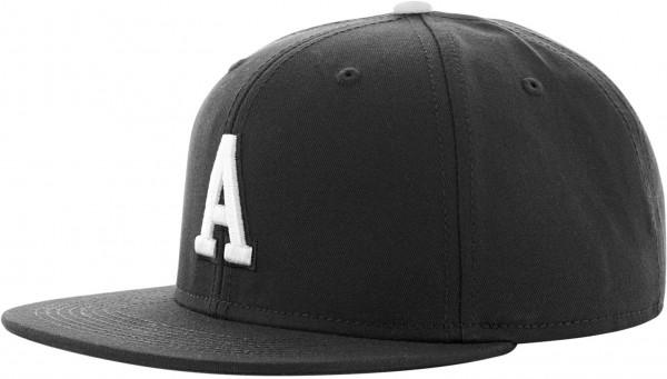 MSTRDS Cap A Letter Snapback Black