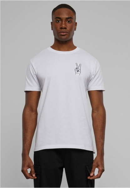 Mister Tee T-Shirt Peace Sign Tee EMB MT2829