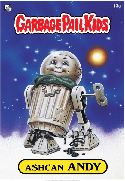 Garbage Pail Kids Ashcan Andy Poster 50x70 cm Multicolor