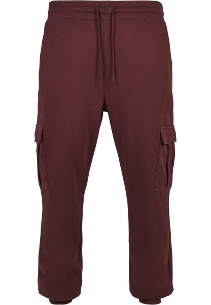 Urban Classics Cargo Sweatpants cherry