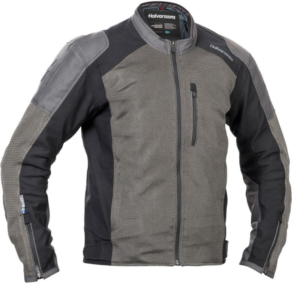 Halvarssons Motorrad Jacke Textile Jacket Arvika Black/Grey 710-23060590