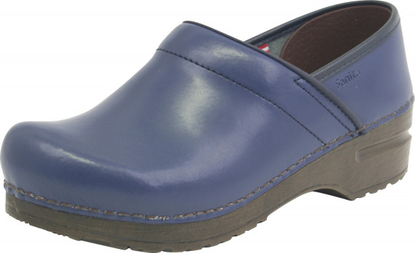 Sanita Damen Geschlossener Clog Original-Prof. Izabella Blue