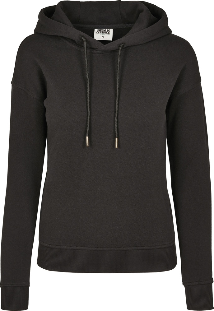 Urban Classics Kinder Hoodie Girls Organic Hoody Schwarz - Herren / Unisex