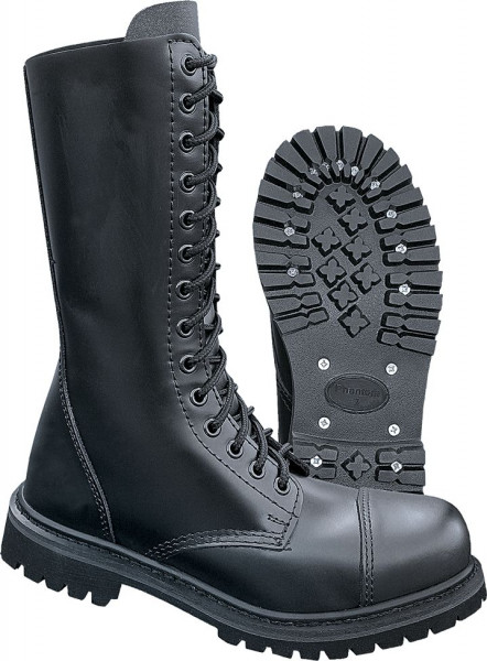 Brandit Schuh Phantom Boots 14 Eyelet in Black