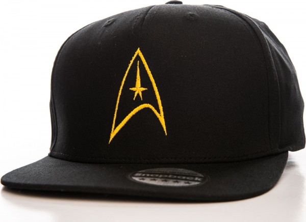 Star Trek Starfleet Snapback Cap Black