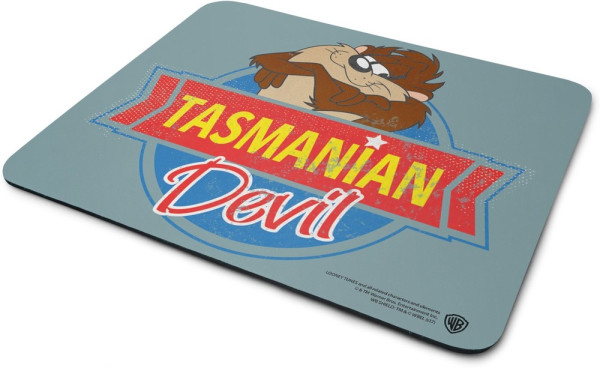 Looney Tunes Tasmanian Devil Mouse Pad 3-Pack Grey