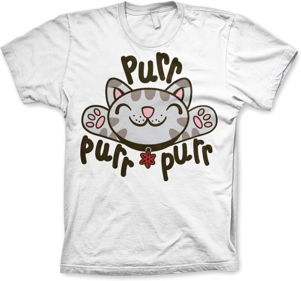 The Big Bang Theory Soft Kitty Purr-Purr-Purr T-Shirt White