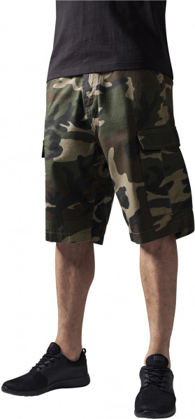 Urban Classics Trousers Camouflage Cargo Shorts Wood Camouflage