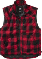 Brandit Herren Weste Lumber Vest Red/Black