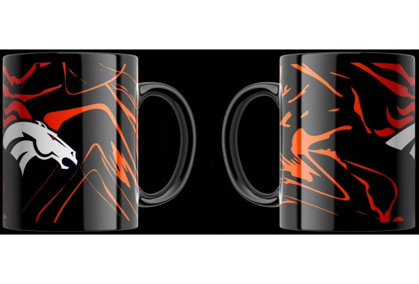 Denver Broncos Tasse „Camo“ 330ml American Football NFL Blau