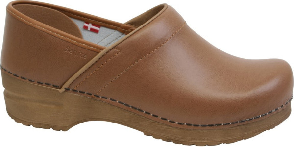 Sanita Damen Clog Original-Prof. Pila Cognac