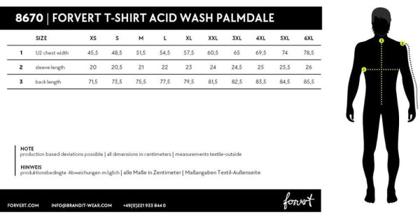 Brandit Forvert T-Shirt Roundneck Palmdal 8670
