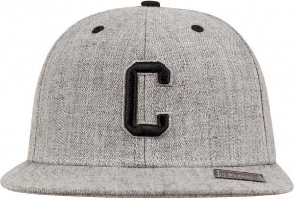 MSTRDS Cap C Letter Snapback Heather Grey