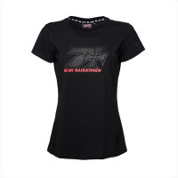 WCC West Coast Choppers Female Shirt Kimi Raikkönen Cross Seven Black