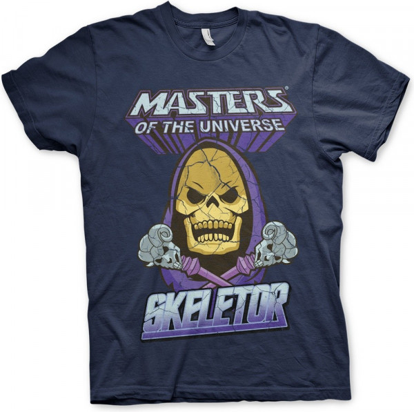 Masters Of The Universe Skeletor T-Shirt Navy