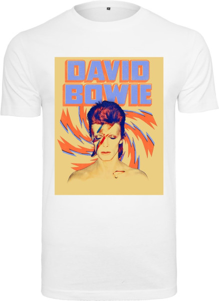 Merchcode T-Shirt David Bowie Star Dust Tee White