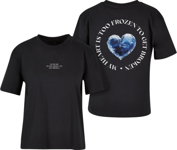 Miss Tee Damen T-Shirt Too Frozen Tee MST028