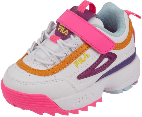 Fila Mädchen Sneaker Disruptor E Cb Tdl White-Knockout Pink