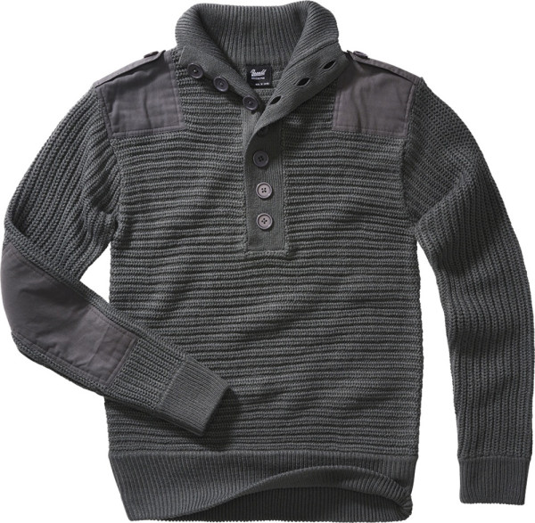 Brandit Men Alpin Pullover Anthracite