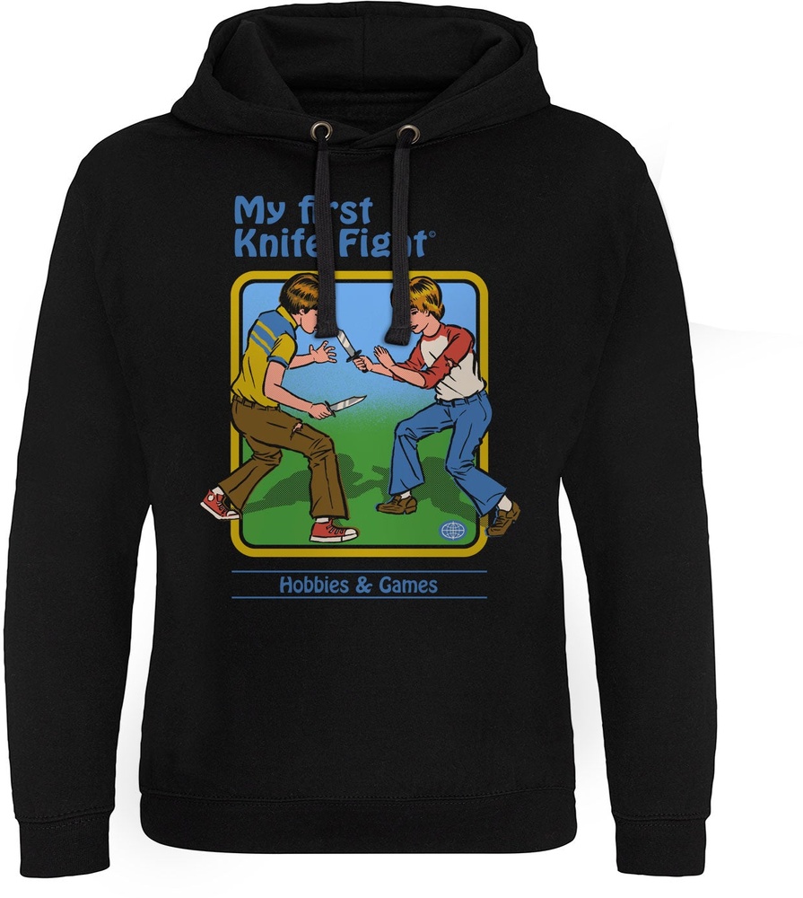 Steven Rhodes My First Knife Fight Epic Hoodie DTR-37-SR018-DTF711 - Herren / Unisex