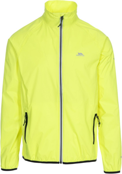 Trespass Regenjacke Retract - Male Active Packaway Jacket Hi Visibility Yellow