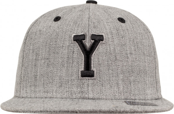 MSTRDS Cap Y Letter Snapback Heather Grey