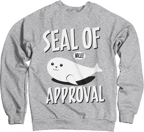Hybris Seal Of Approval Sweatshirt Heather-Grey