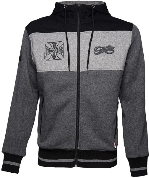 WCC West Coast Choppers Jacke Kimi Raikkönen Hoodie Black/Grey