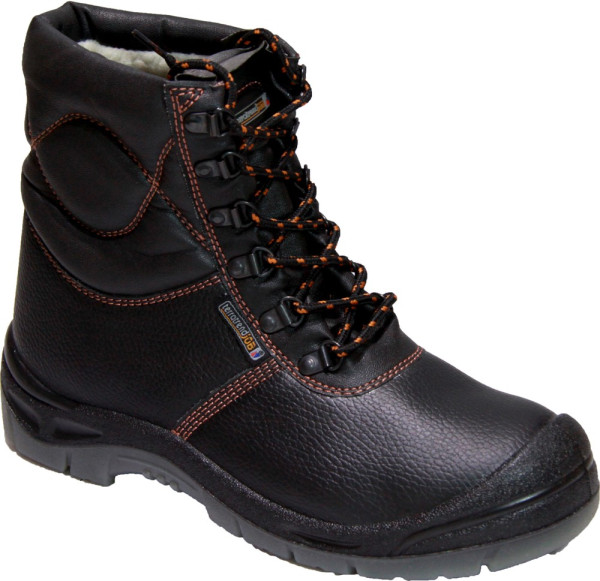 Terratrend Job Sicherheits-Winterstiefel S3 Schwarz/Orange