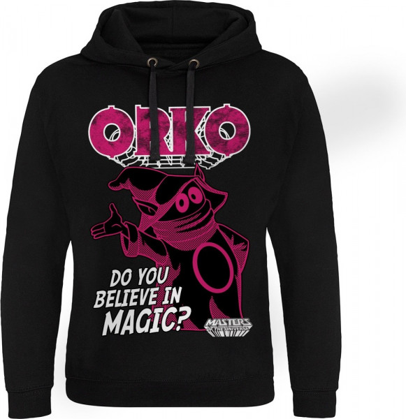 Masters Of The Universe Orko Do You Believe In Magic Epic Hoodie Black
