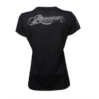 WCC West Coast Choppers Female Shirt Kimi Raikkönen Script Logo Black