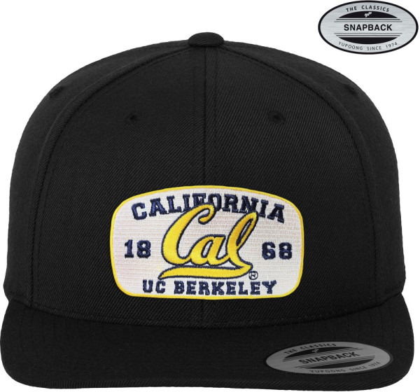 Berkeley University of California Premium Snapback Cap Black