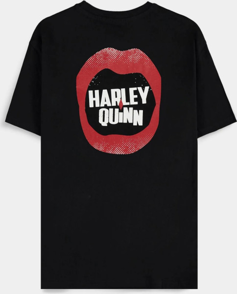 Warner - Harley Quinn - Women's Boyfriend Fit Short Sleeved T-shirt White