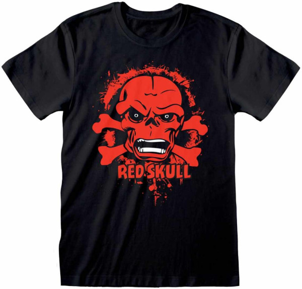 Marvel Comics Captain America - Red Skull (Unisex) T-Shirt Black