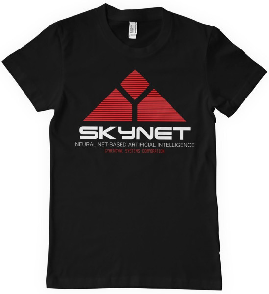 The Terminator - Skynet T-Shirt Black