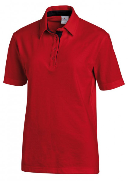 Leiber Polo-Shirt 08/2637/0210 Rot/Schwarz