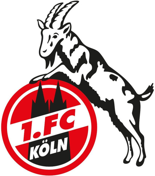 1. FC Köln Aufkleber Logo groß 5020030
