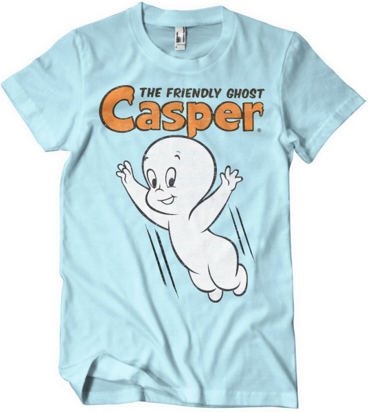 Casper The Friendly Ghost T-Shirt Skyblue