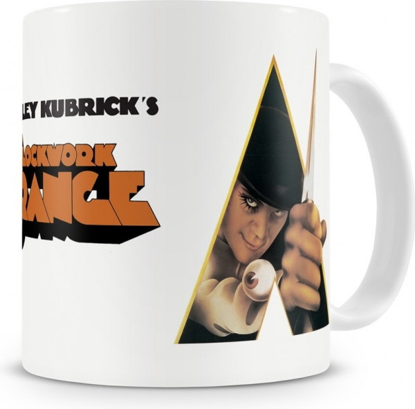 Clockwork Orange Poster Coffee Mug Kaffeebecher White