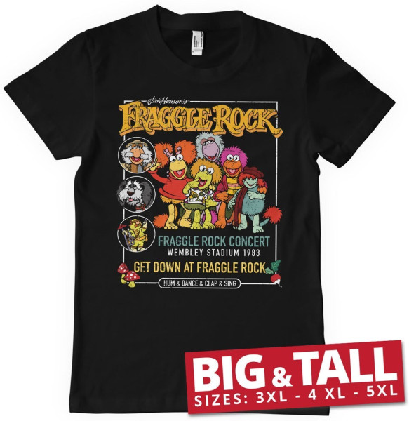 Fraggle Rock Concert Big & Tall T-Shirt
