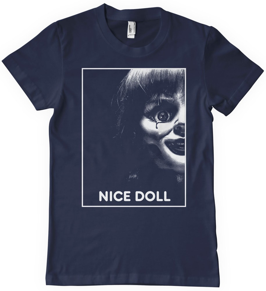 Annabelle Nice Doll T-Shirt Blau - Herren / Unisex