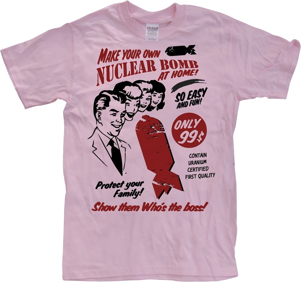 Hybris Make Your Own Nuclear Bomb Pink - Herren / Unisex