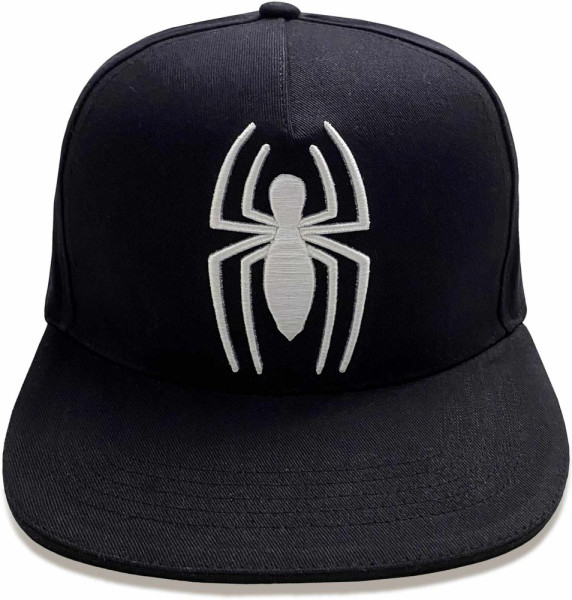 Spiderman Marvel Comics Spider-man - Logo (Snapback Cap) Cap Black