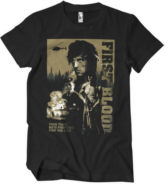 Rambo First Blood T-Shirt Black