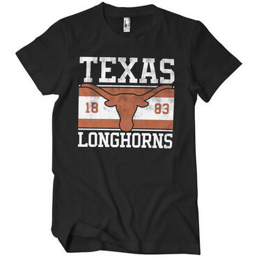 University of Texas Texas Longhorns Flag T-Shirt Black