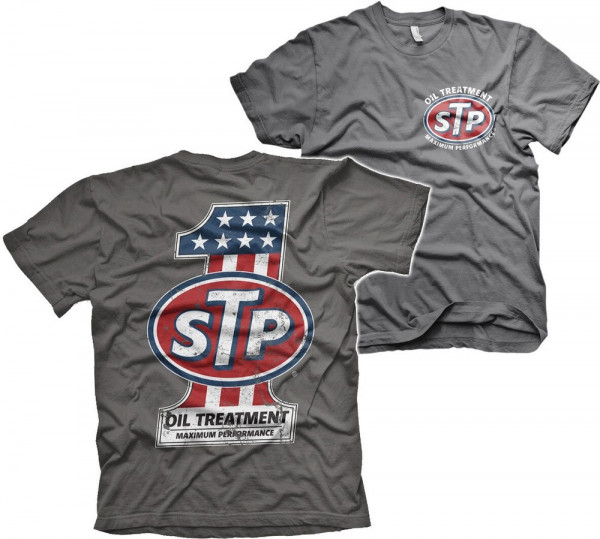 STP American No. 1 T-Shirt Dark-Grey